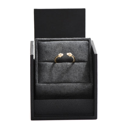 David Yurman 18K Yellow Gold Diamond Renaissance Ring 54 7 6 of 6