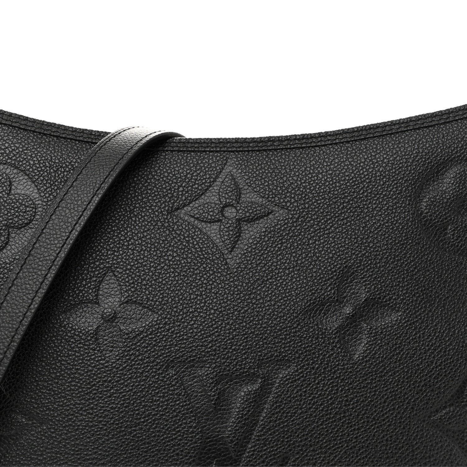 Louis Vuitton Empreinte Monogram Giant Loop Hobo Black 7 of 10