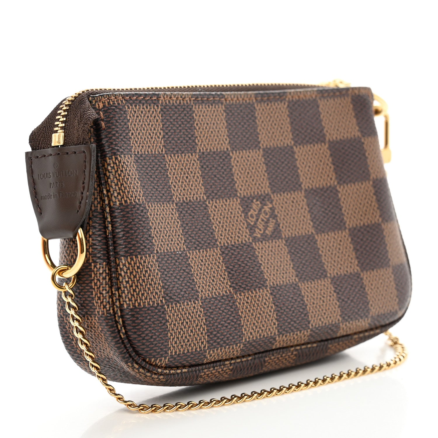 Louis Vuitton Damier Ebene Mini Pochette Accessories 3 of 8