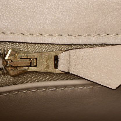 Hermes Swift Kelly Retourne 32 Parchemin 13 of 35