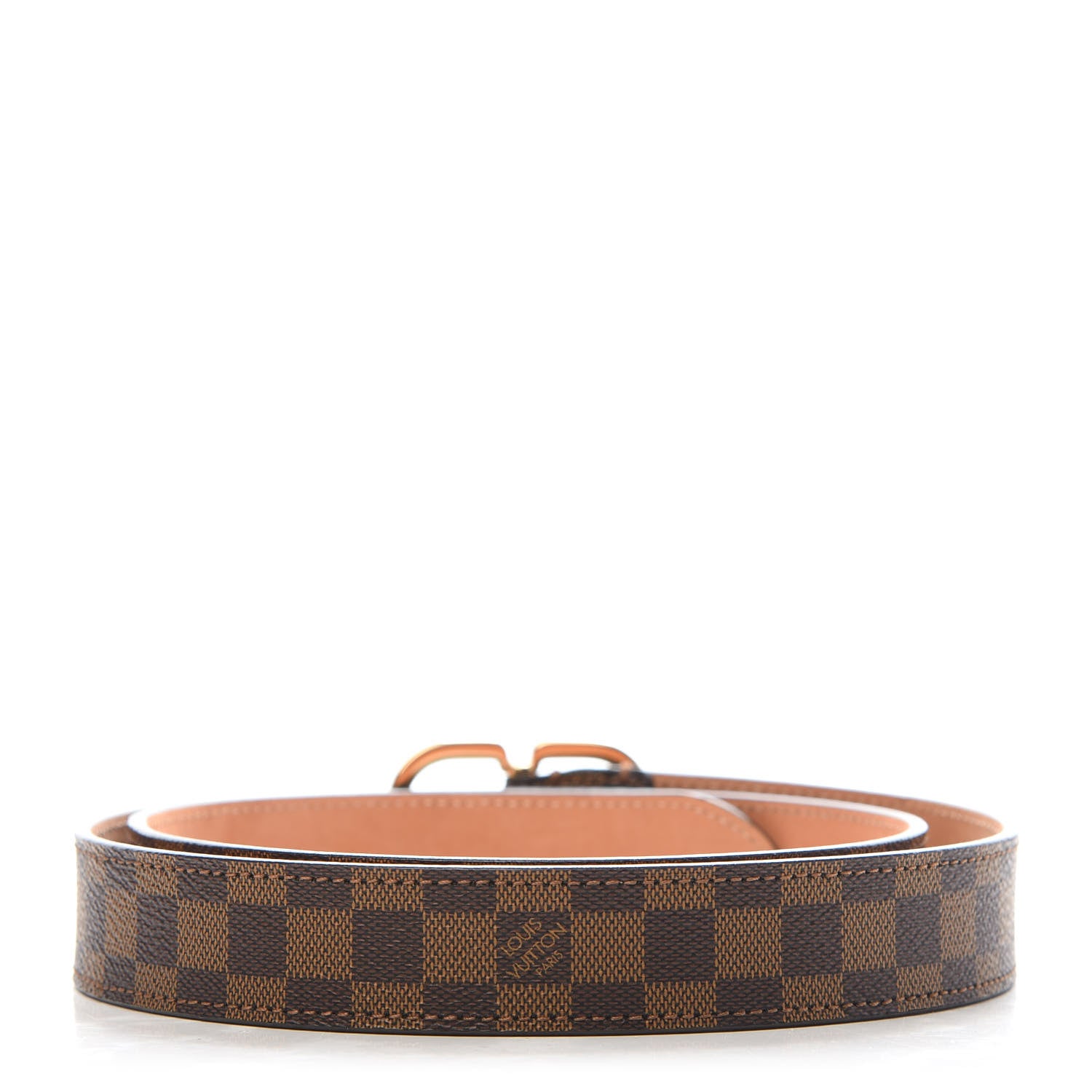 Louis Vuitton Damier Ebene Mini 25mm Belt 80 32 2 of 8