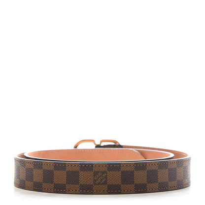 Louis Vuitton Damier Ebene Mini 25mm Belt 80 32 2 of 8