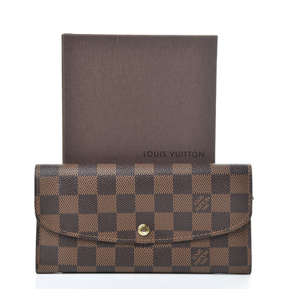 Louis Vuitton Damier Ebene Emilie Wallet 11 of 11