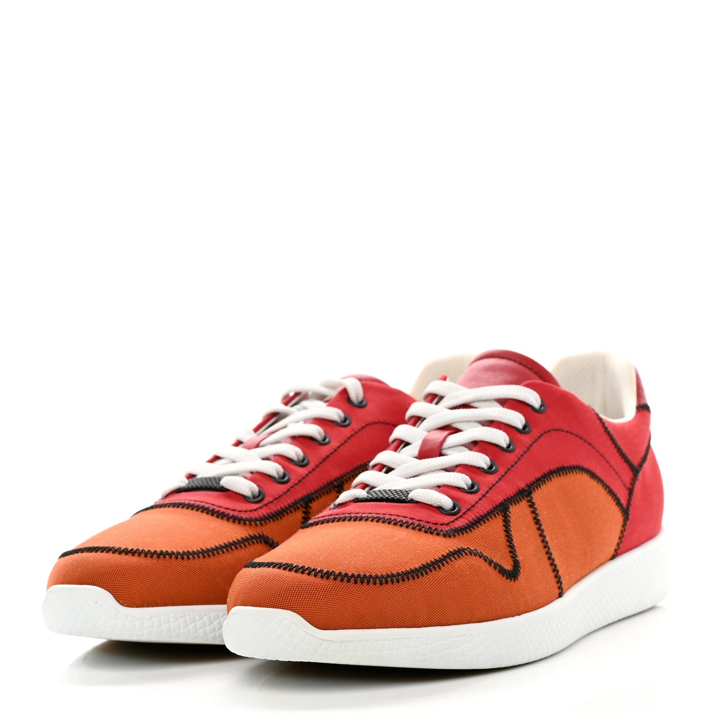 Canvas Mens The Speedster Sneakers 43.5 Orange