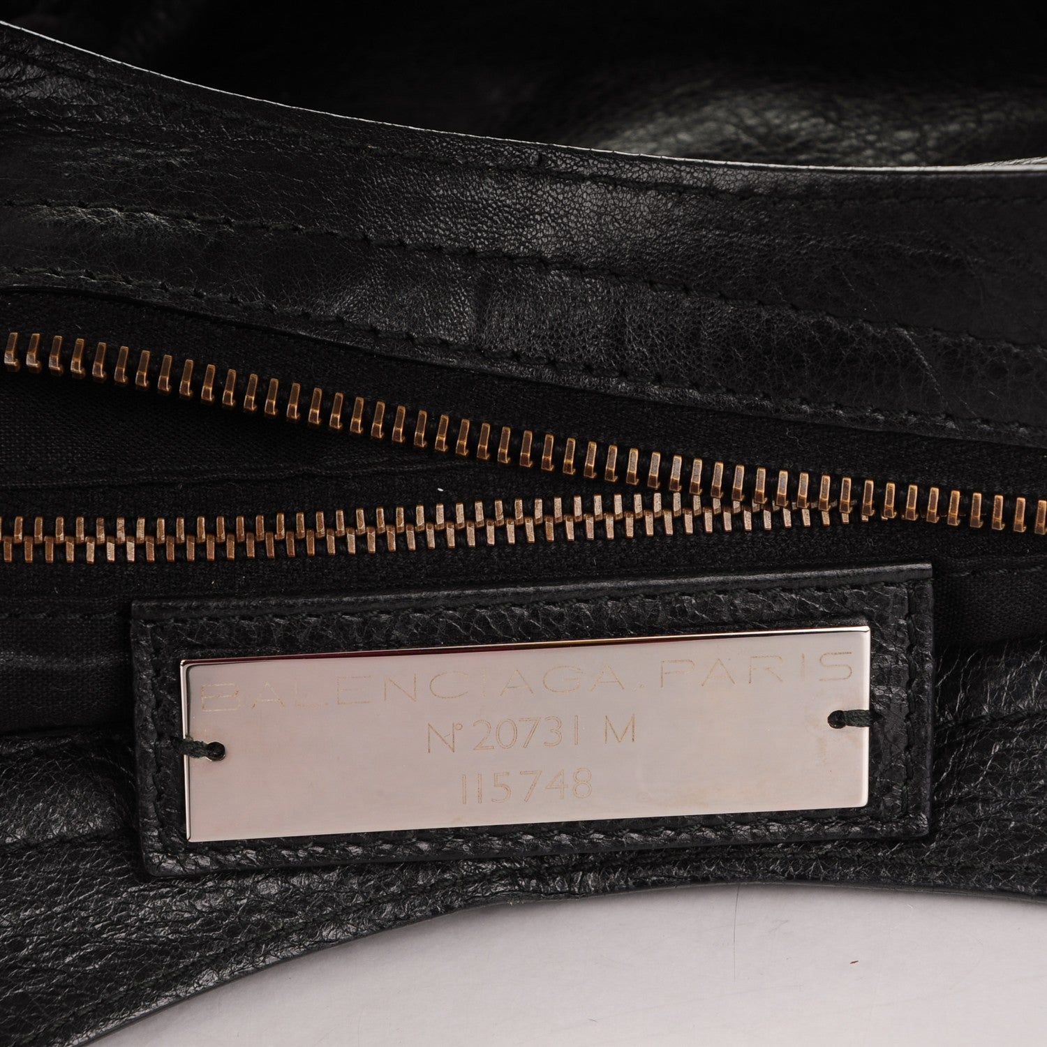 Balenciaga Agneau Classic Hardware City Black 6 of 7