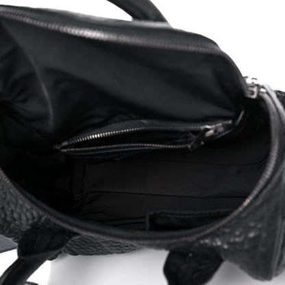 Alexander Wang Pebbled Lambskin Mini Rockie Rhodium Hardware 5 of 11