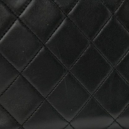 Chanel Lambskin Quilted Clutch With Chain Flap Black 12 of 12