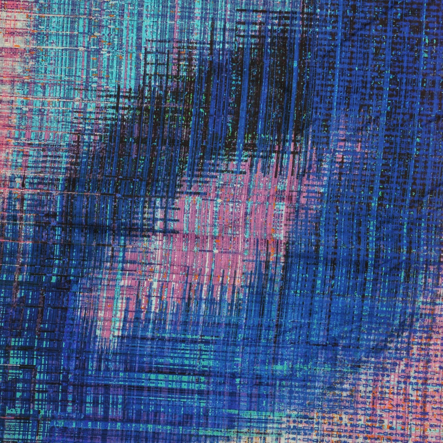 Chanel Silk Tweed Effect CC Square Scarf Multicolor 4 of 8