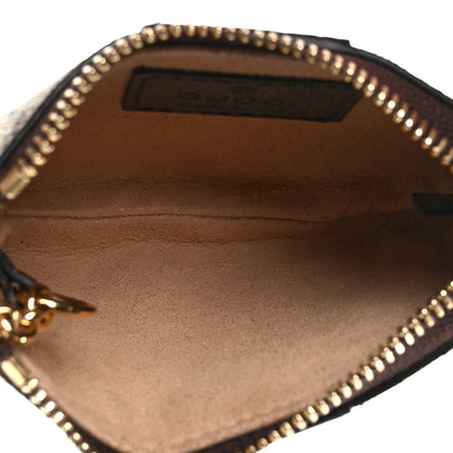 Gucci GG Supreme Monogram Web Ophidia Key Case Beige New Acero 5 of 8