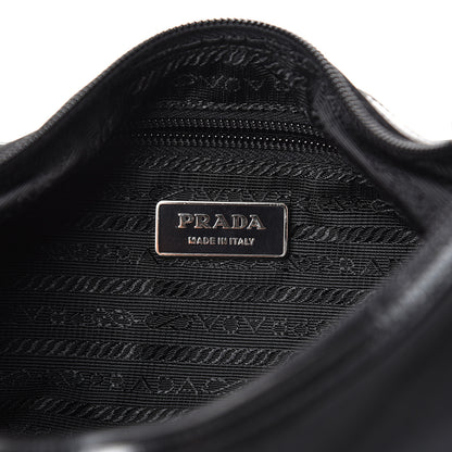 Prada Tessuto Nylon Vela Raso Bear Hobo Black 5 of 10