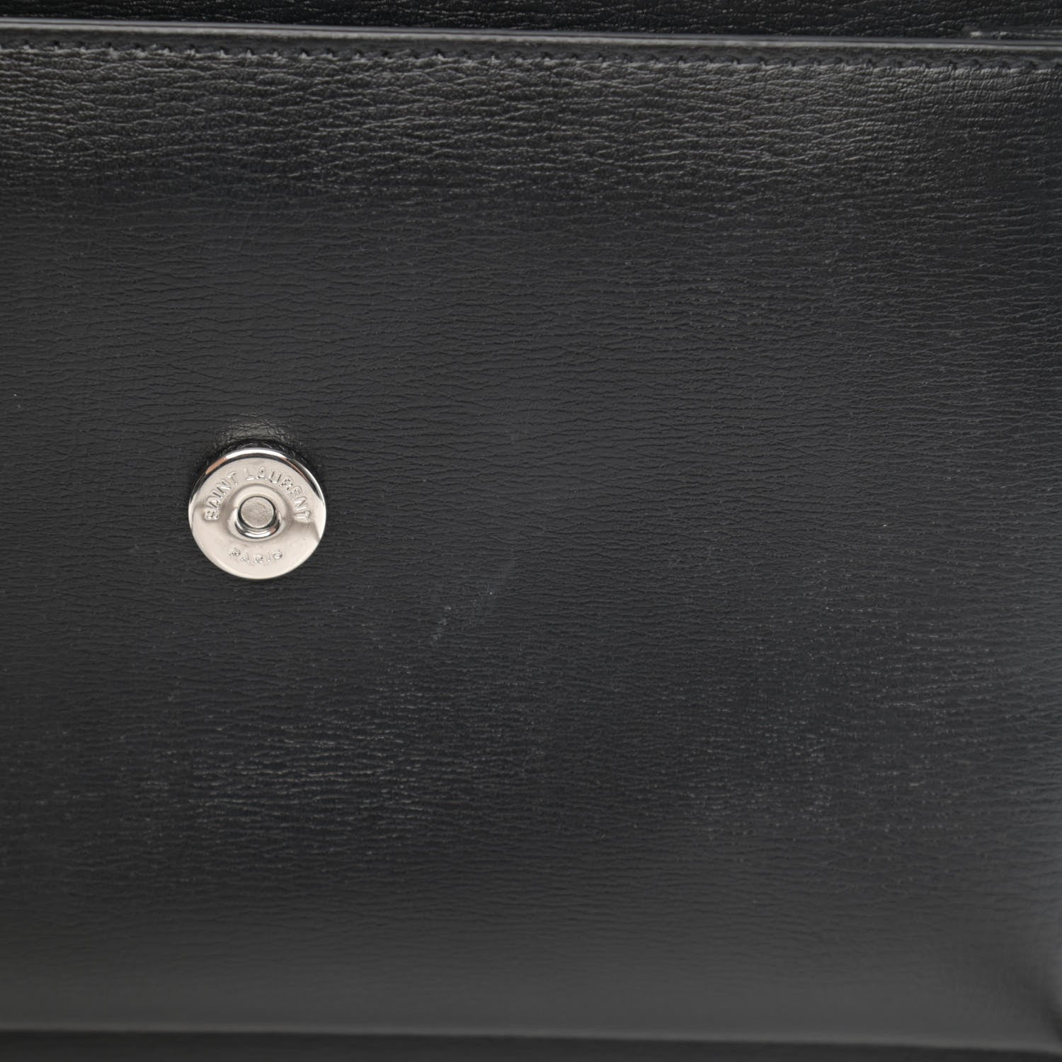 Saint Laurent Calfskin Medium Monogram Sunset Black 10 of 11