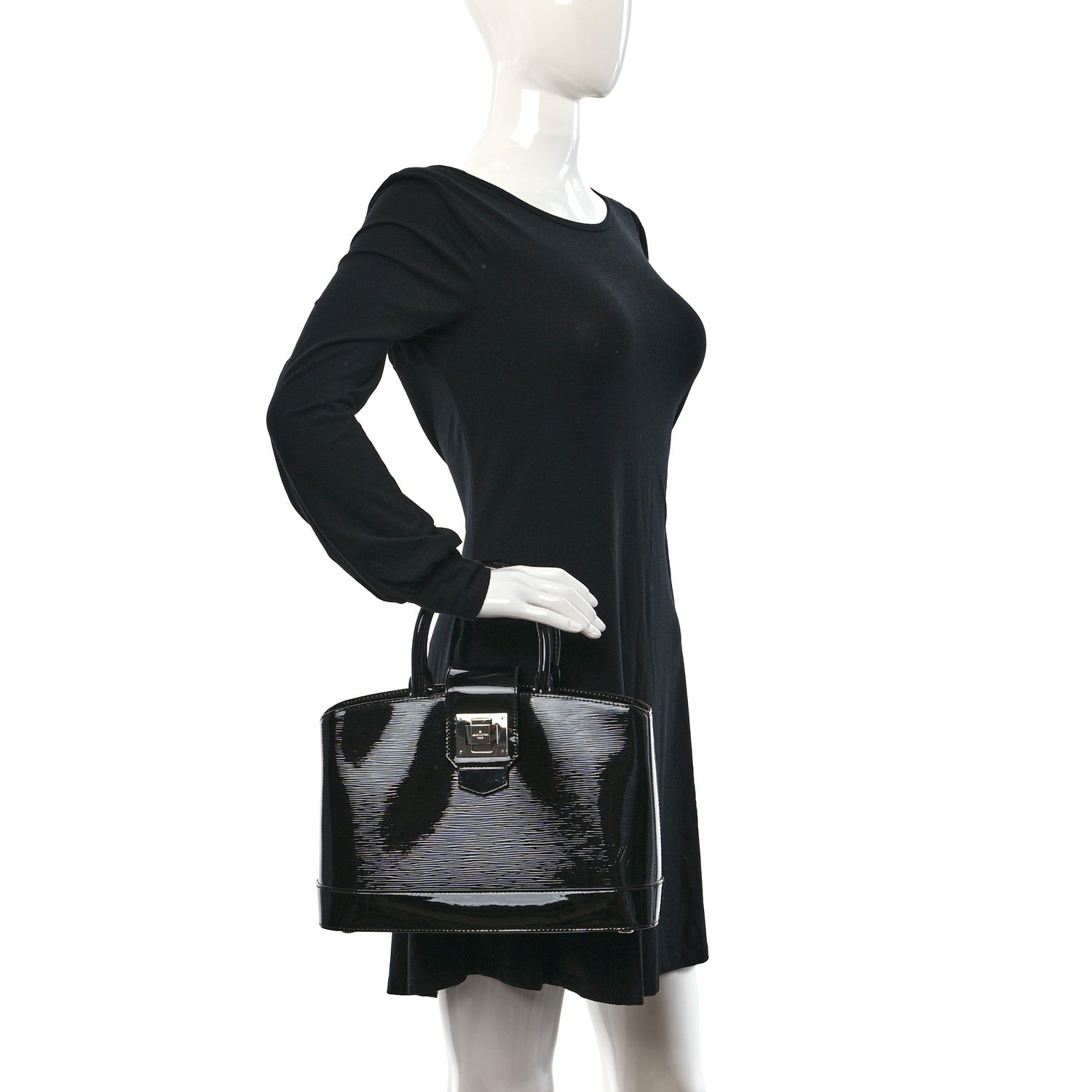 Louis Vuitton Electric Epi Mirabeau PM Black 2 of 8