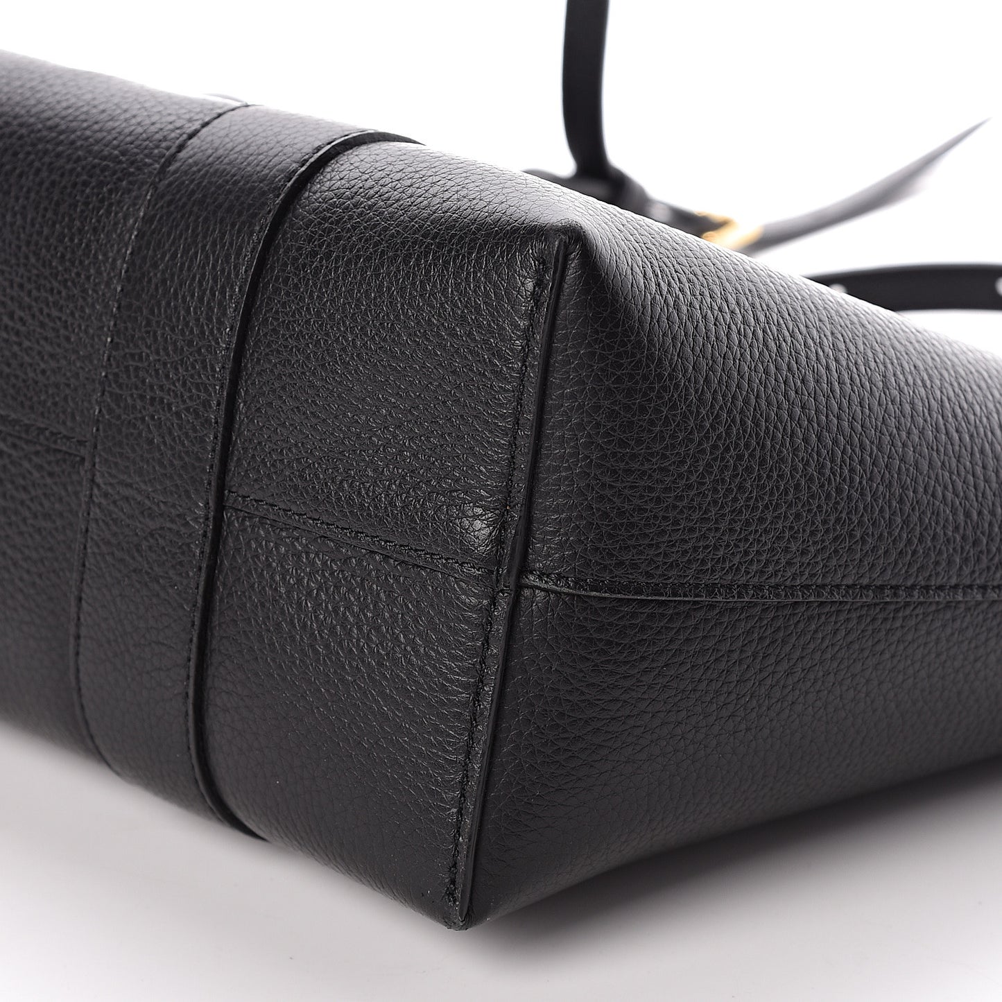 Small Classic Grain Bayswater Tote Black