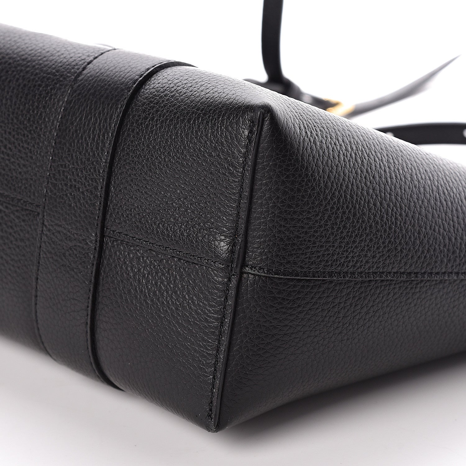 Mulberry Small Classic Grain Bayswater Tote Black 9 of 12