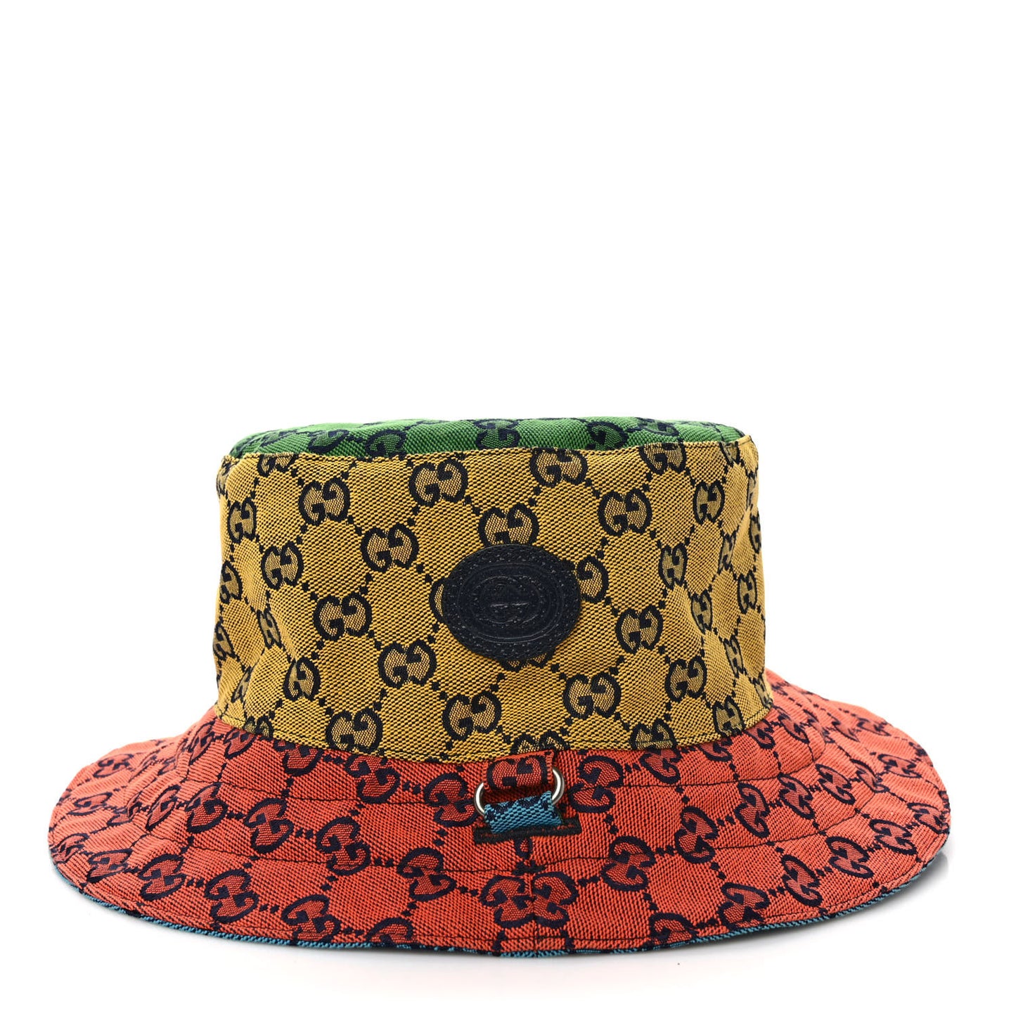 Monogram Multicolor Reversible Bucket Hat Yellow Multicolor