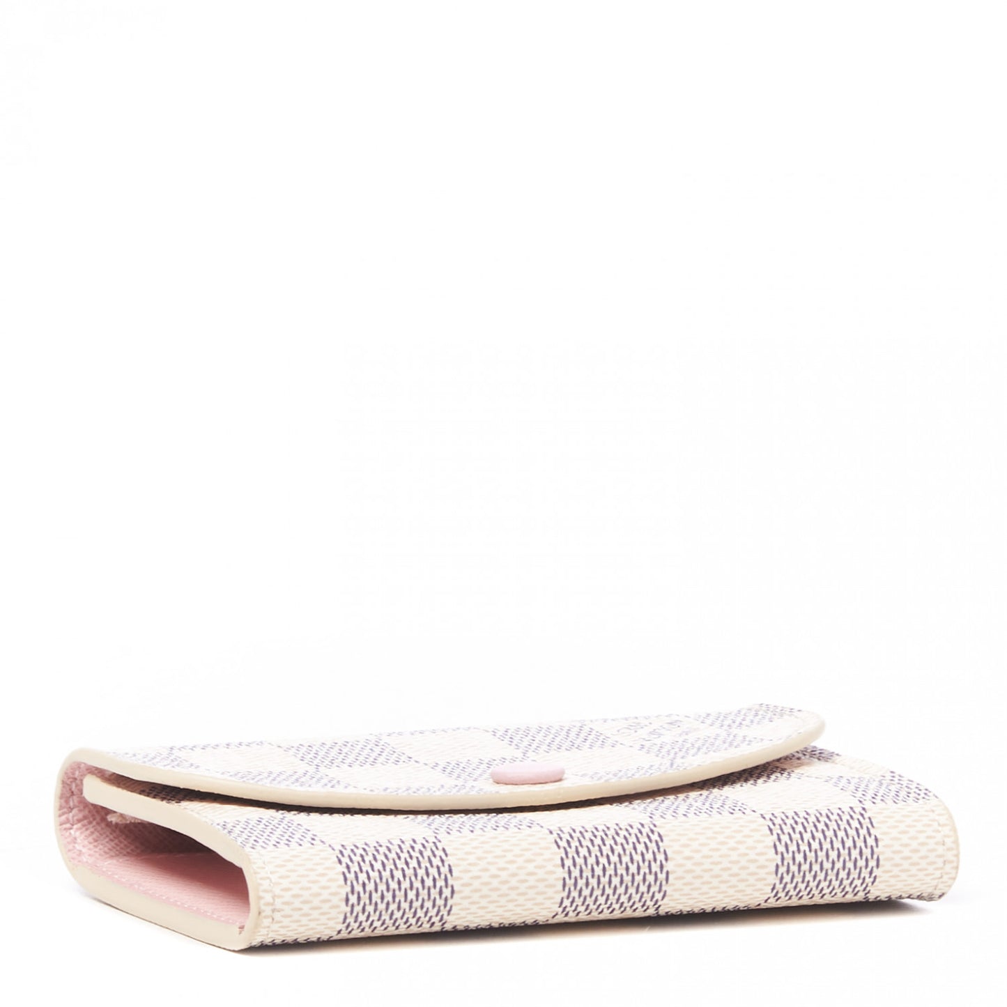 Damier Azur Rosalie Coin Purse Rose Ballerine