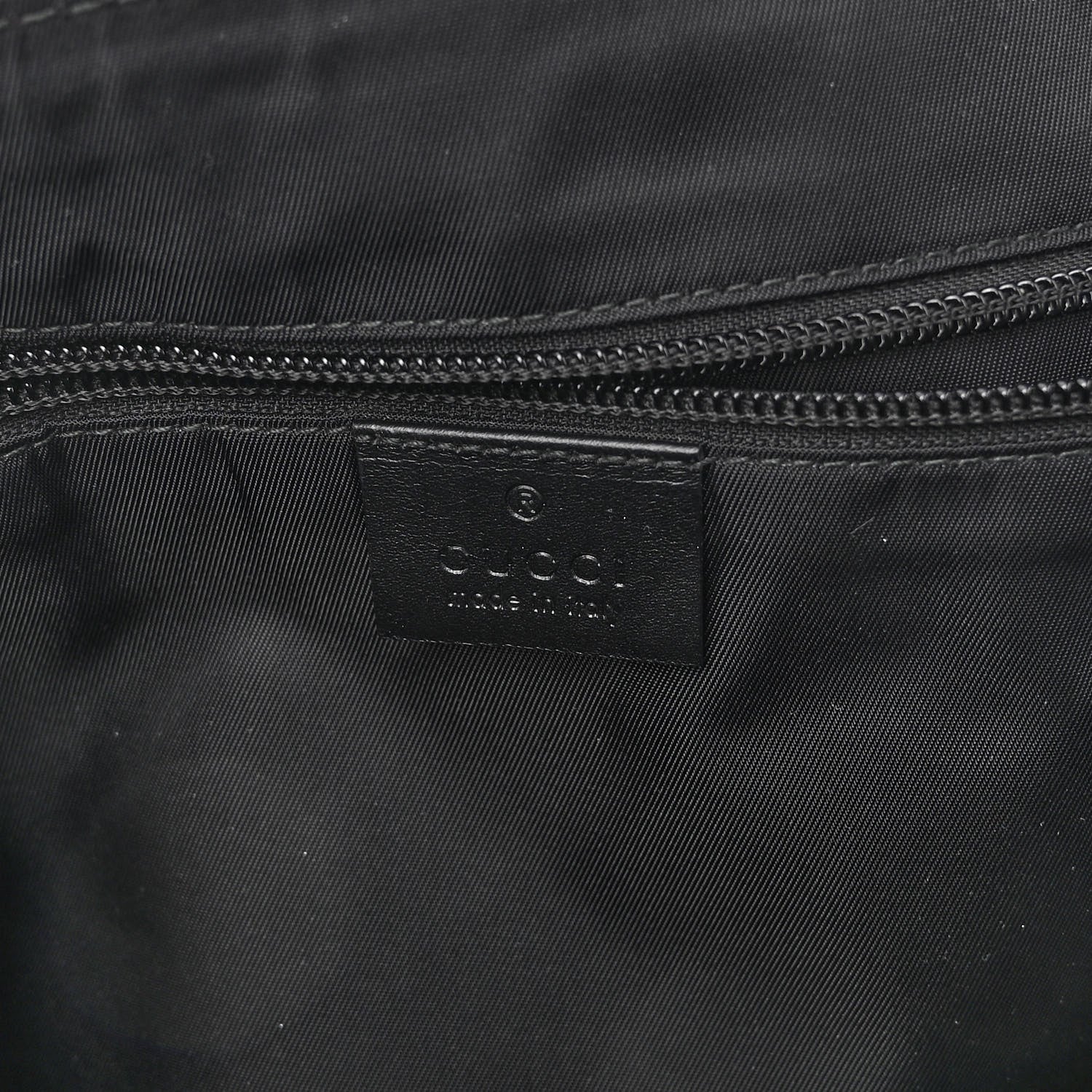Gucci Techno Canvas Web Large Flap Messenger Bag Black 6 of 10