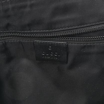 Gucci Techno Canvas Web Large Flap Messenger Bag Black 6 of 10