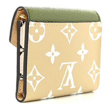 Louis Vuitton Monogram Giant Zoe Wallet Kaki 3 of 7