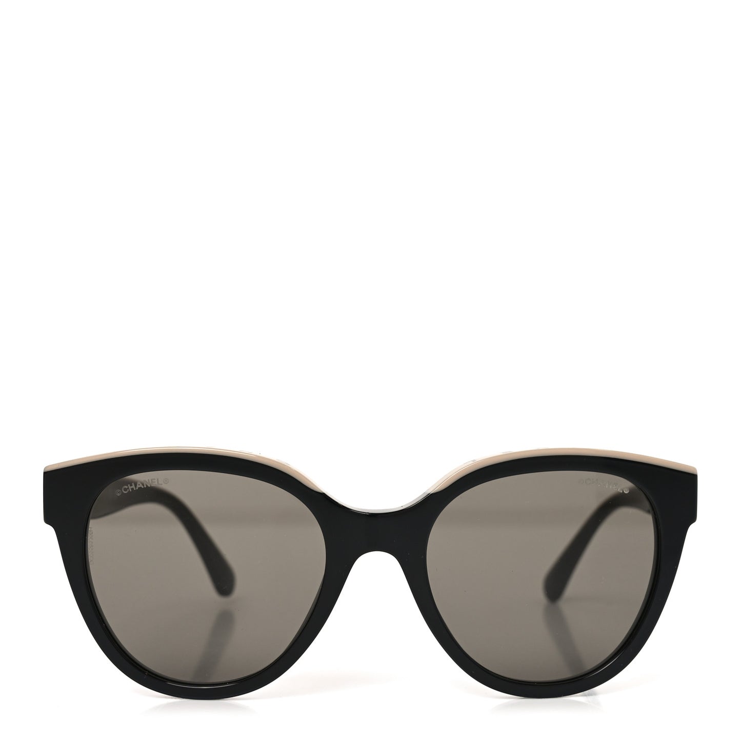 Acetate CC Butterfly Sunglasses 5414 Black Beige