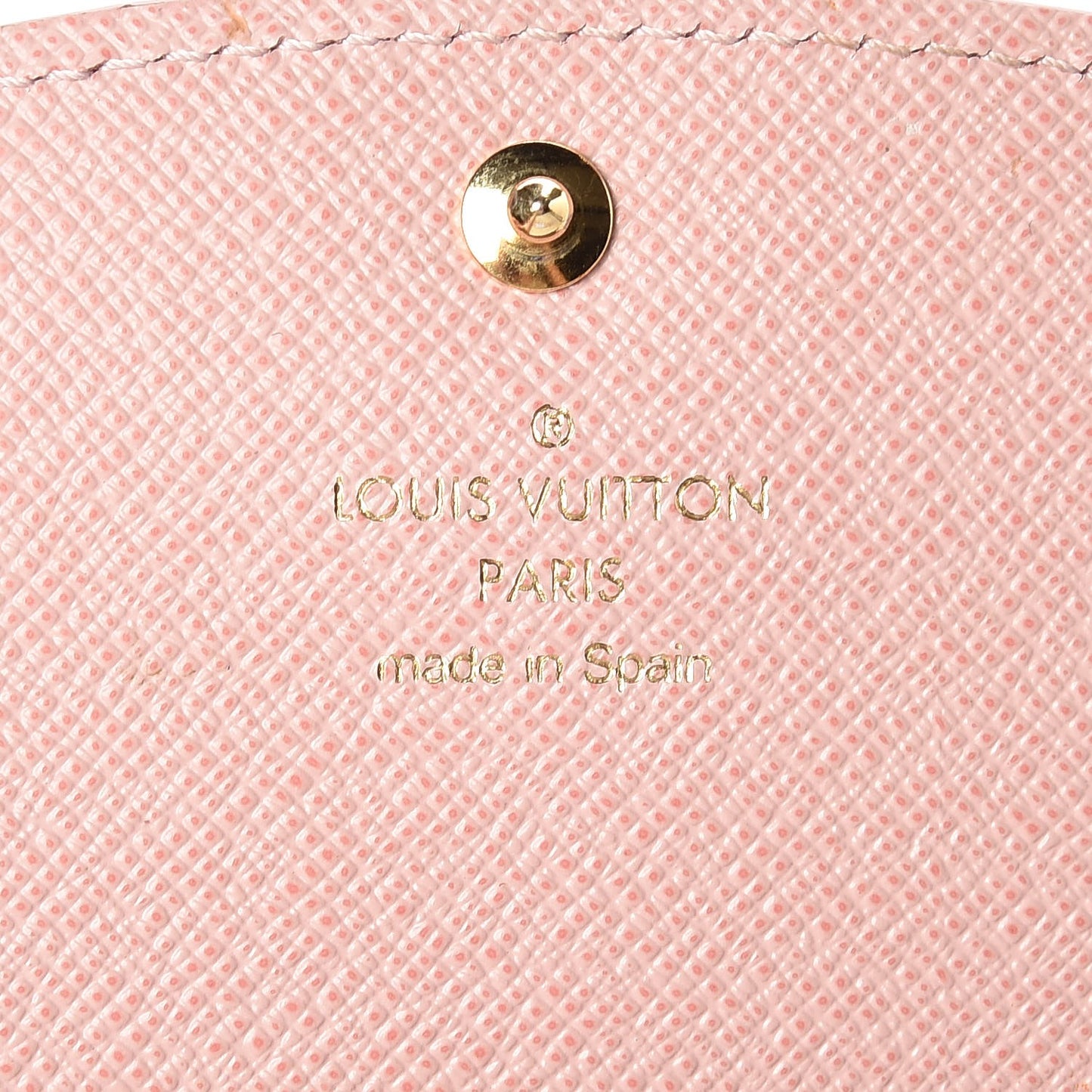 Damier Ebene Caissa Wallet Rose Ballerine