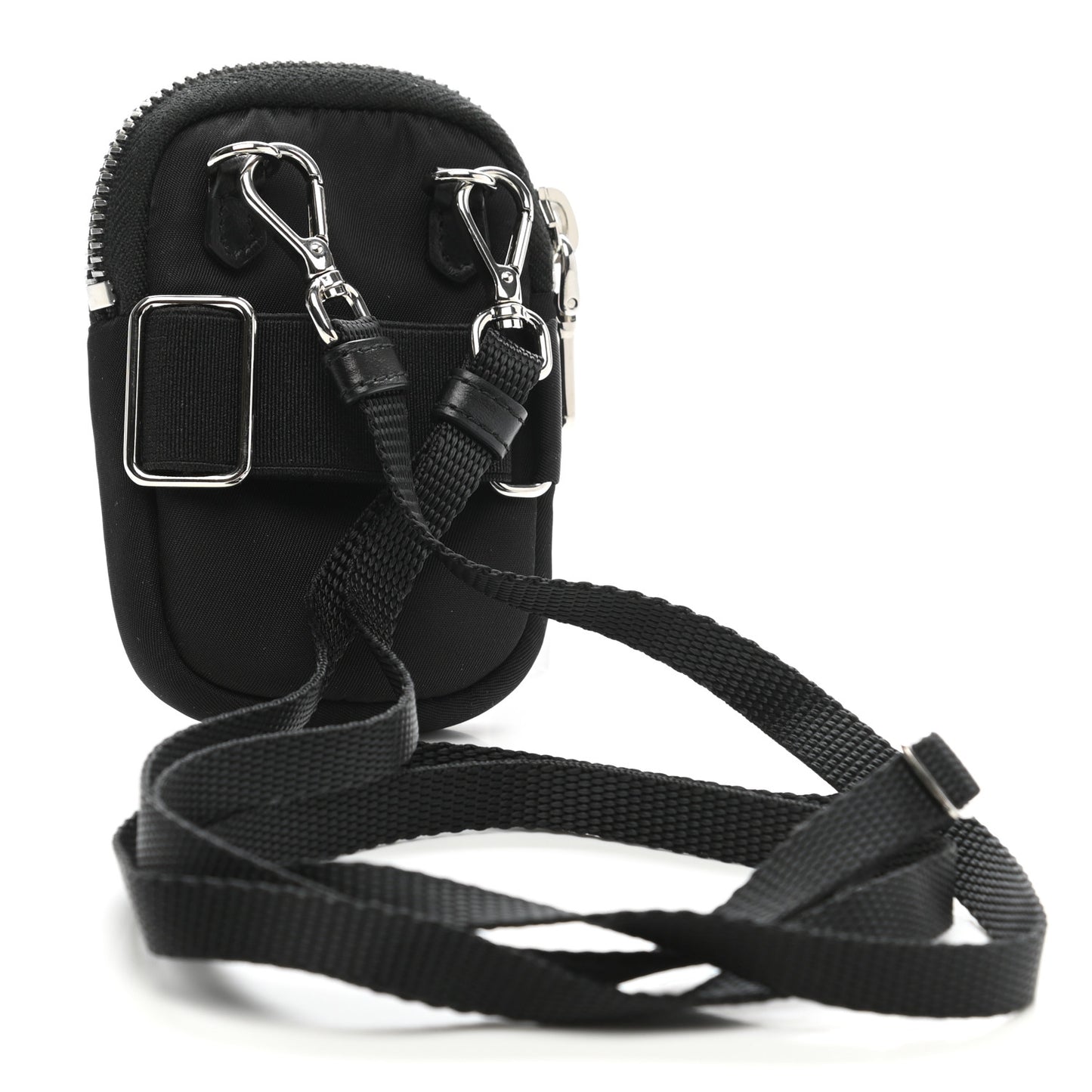 Tessuto Nylon Mini Pouch Black Purse Black