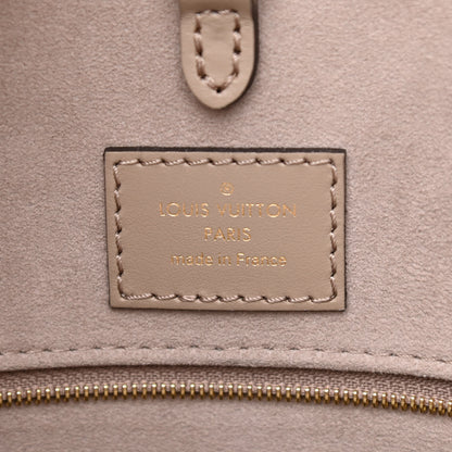 Louis Vuitton Empreinte Monogram Giant Onthego MM Tourterelle Creme 6 of 8