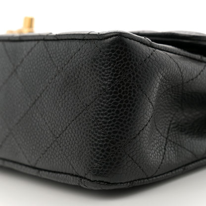 Chanel Caviar Quilted Medium Double Flap Black 10 of 10