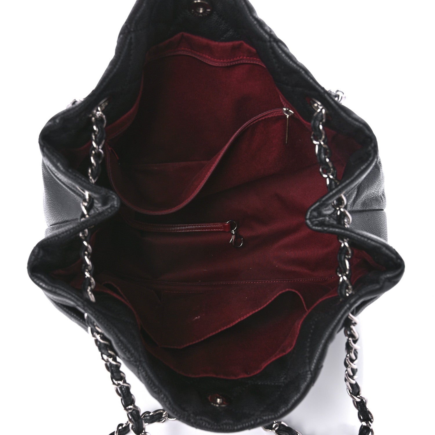 Chanel Caviar Timeless CC Soft Tote Black 5 of 9