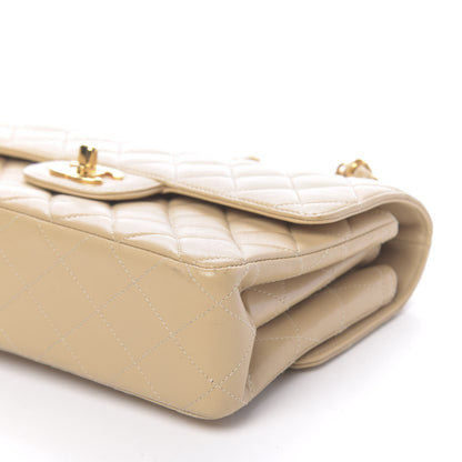 Chanel Lambskin Quilted Small Double Sided Flap Beige 11 of 12