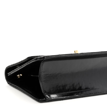 Chanel Patent Quilted Medium Single Flap Black 7 of 11