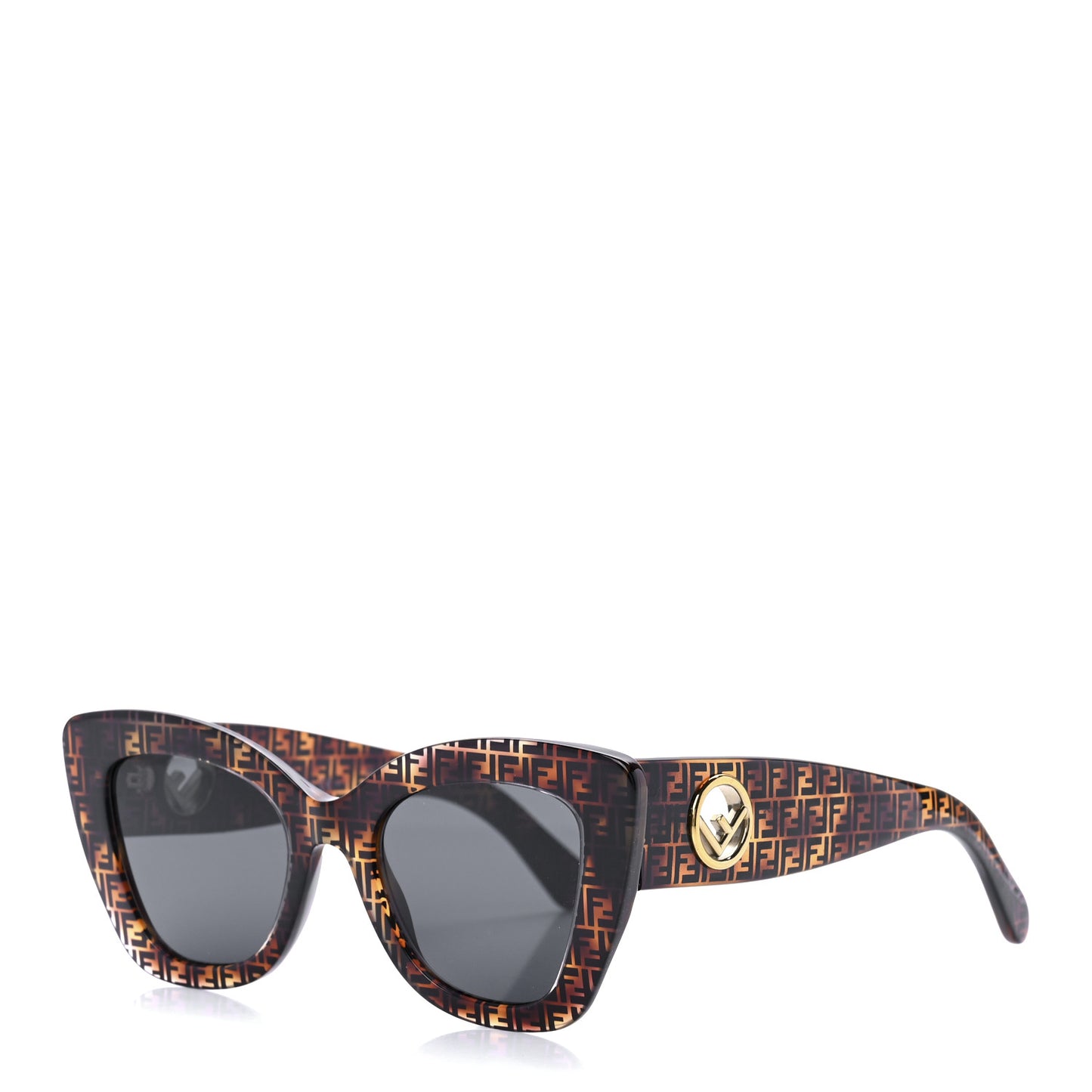 Acetate F is Fendi FF 51mm Cat Eye Sunglasses 0327/S Tortoise Camouflage