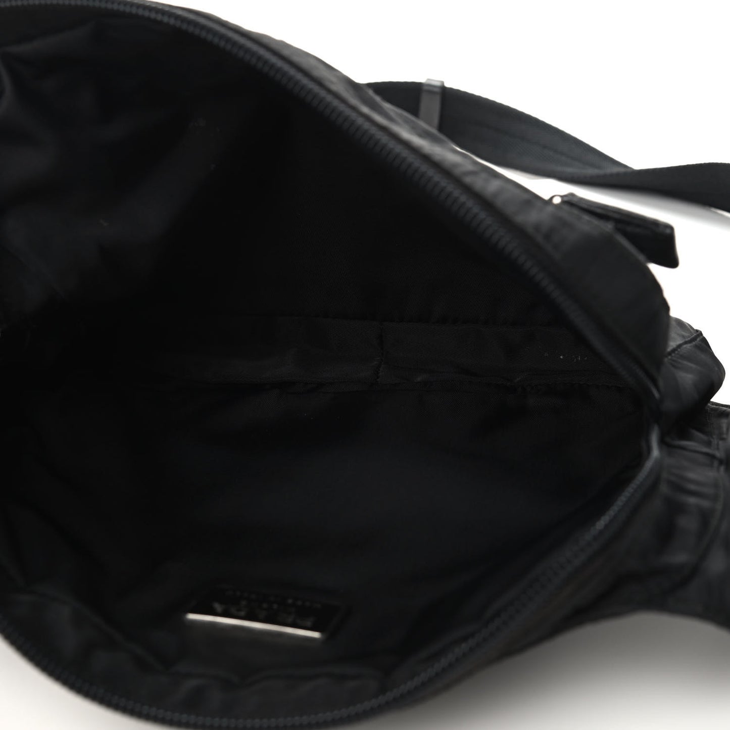Tessuto Nylon Belt Bag Black