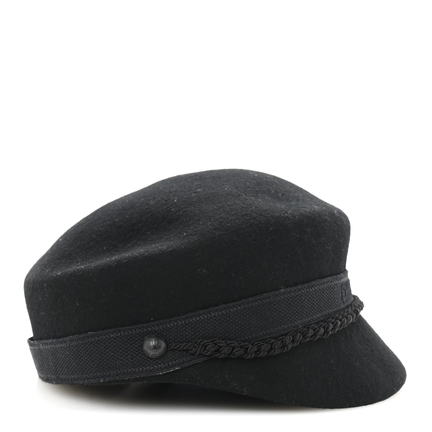 Wool Felt Cap 57 Black