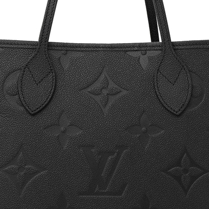 Louis Vuitton Empreinte Monogram Giant Neverfull MM Black 8 of 10