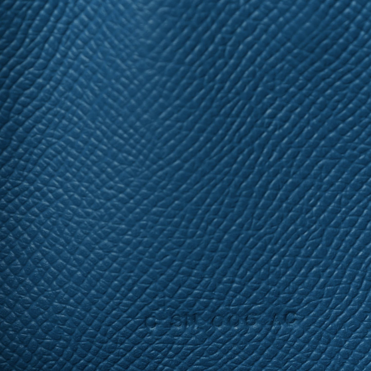 Epsom Kelly Longue Wallet Bleu Izmir