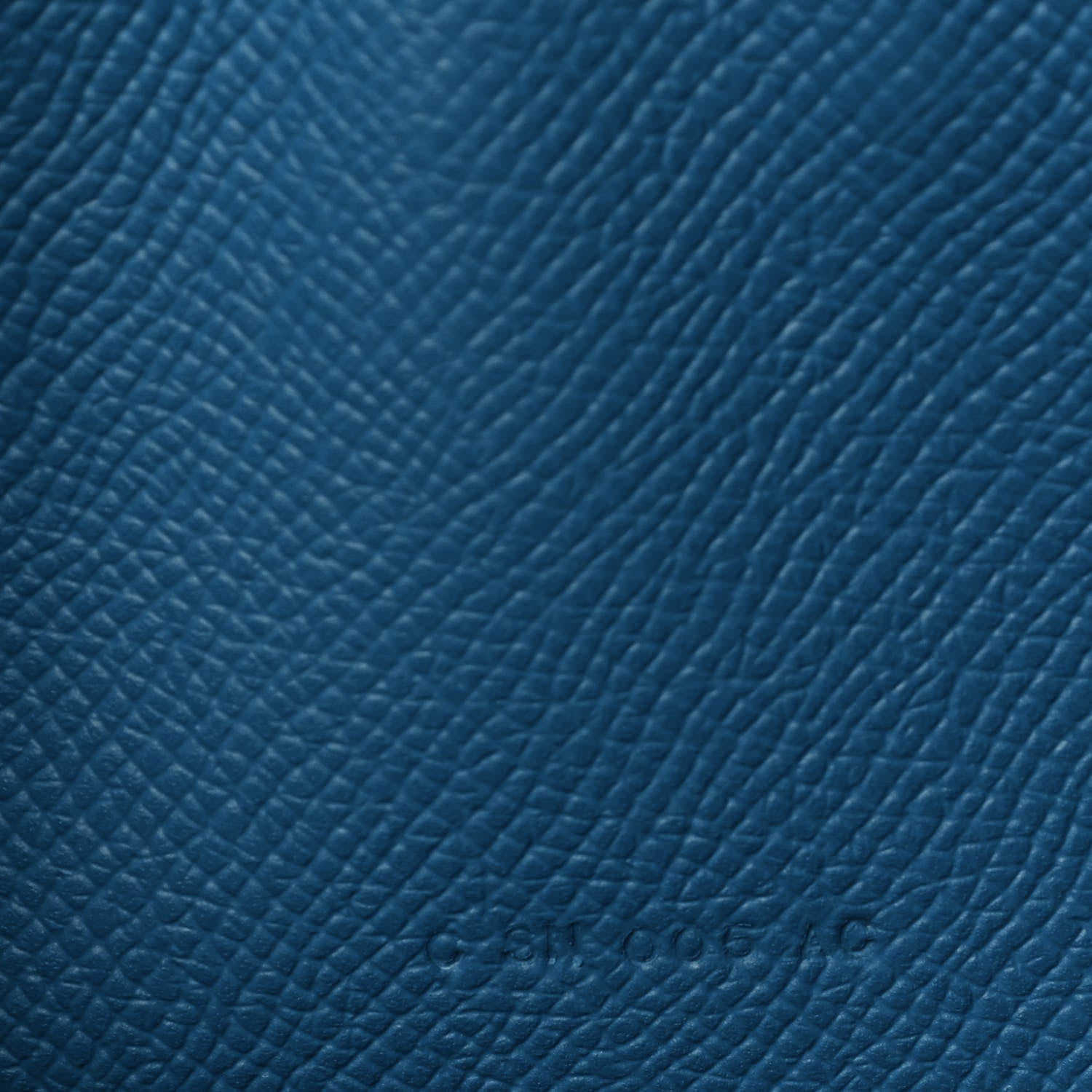 Hermes Epsom Kelly Longue Wallet Bleu Izmir 7 of 8
