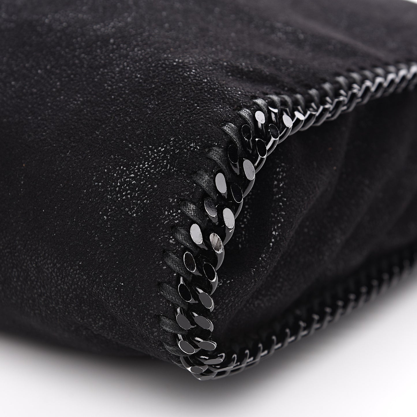 Shaggy Deer Small Falabella Tote Black