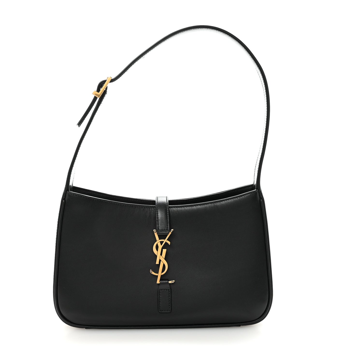 Smooth Calfskin Le 5 A 7 Hobo Black