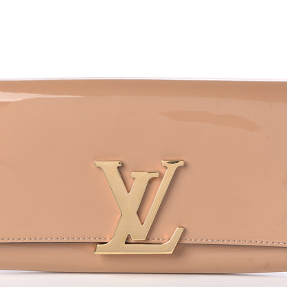 Louis Vuitton Patent Louise Clutch Nude 14 of 14
