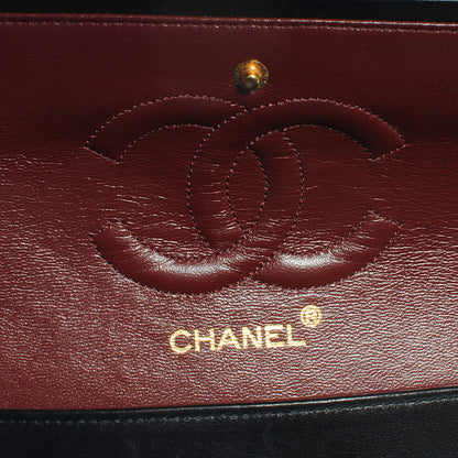 Chanel Lambskin Medium Double Flap Black 7 of 9