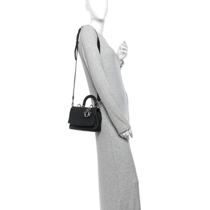 Christian Dior Bullcalf Mini Be Dior Flap Black 2 of 14