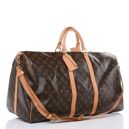 Louis Vuitton Monogram Keepall Bandouliere 55 3 of 15