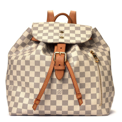 Louis Vuitton Damier Azur Sperone Backpack 1 of 9