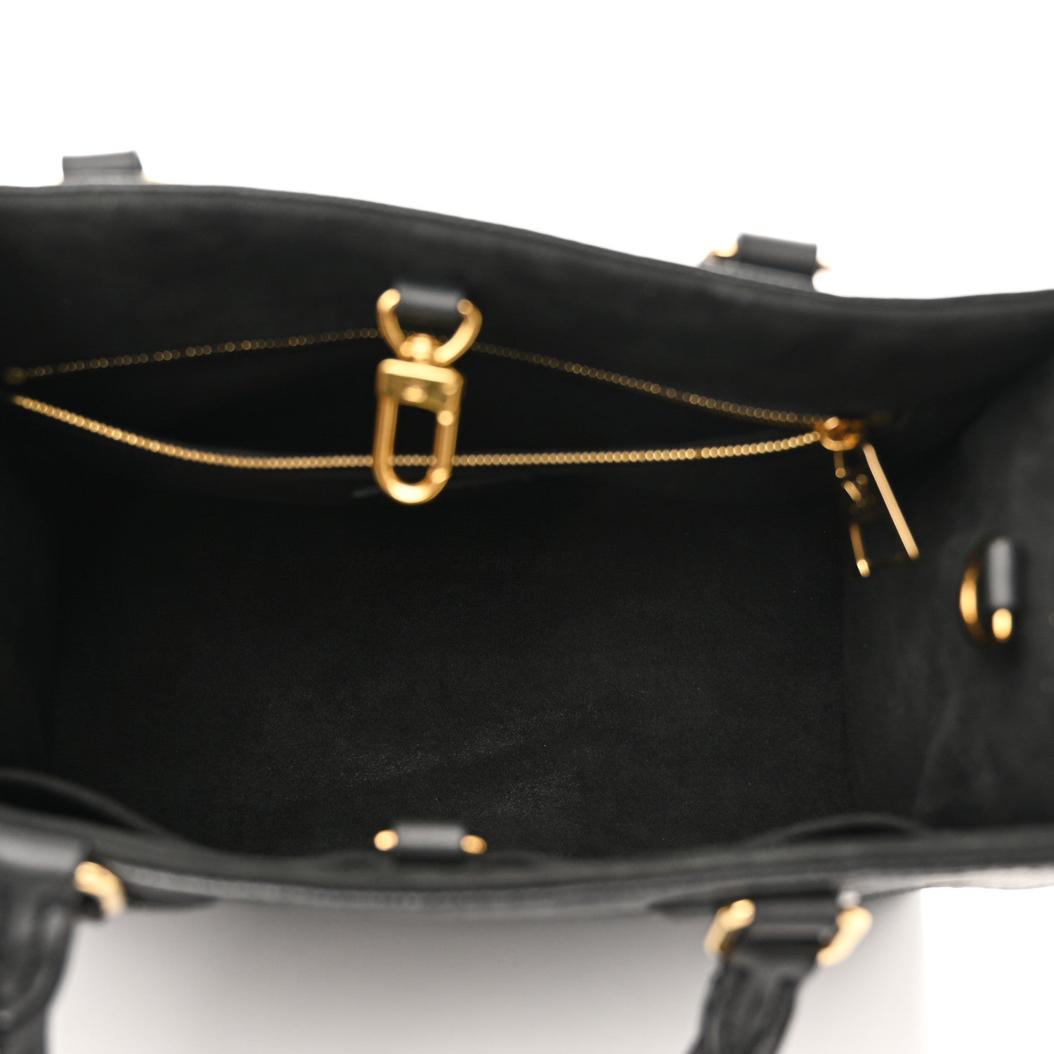 Louis Vuitton Empreinte Monogram Giant Onthego PM Black 5 of 11