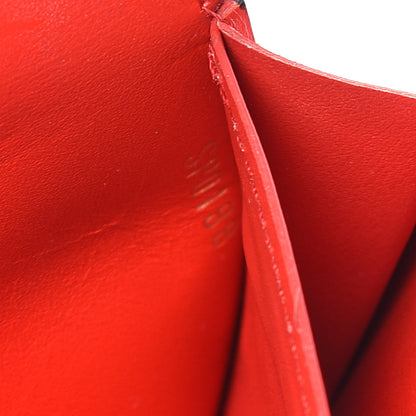 Louis Vuitton Monogram Flore Compact Wallet Coquelicot 10 of 13