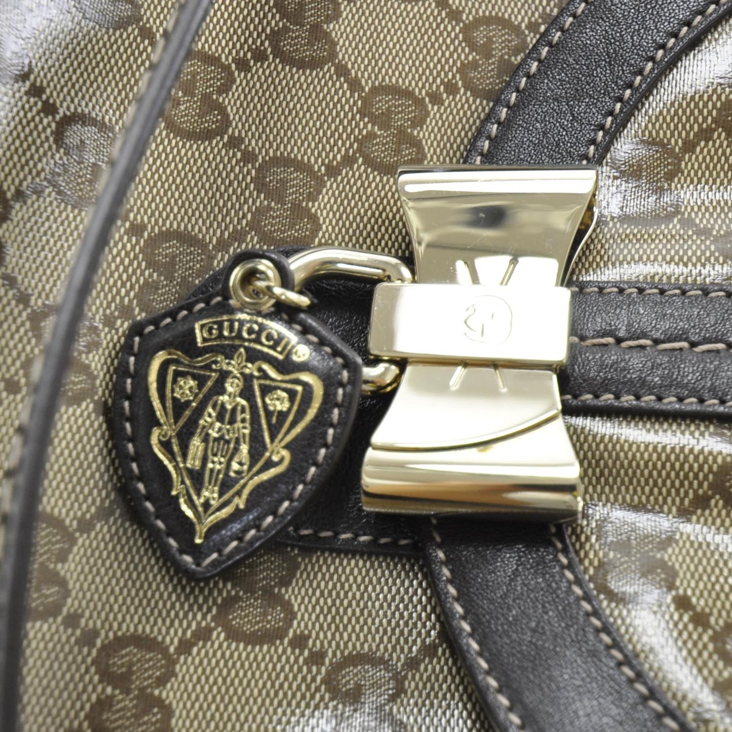 Crystal Monogram Duchessa Flap Bag