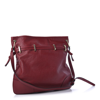 Gucci Sakai Be Green Calfskin Horsebit 1955 Cinch Top Messenger Bag New Cherry Red 3 of 11