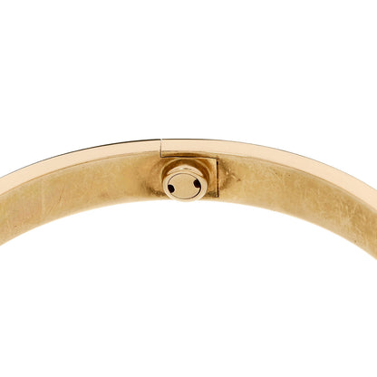 Cartier 18K Yellow Gold LOVE Bracelet 18 8 of 9