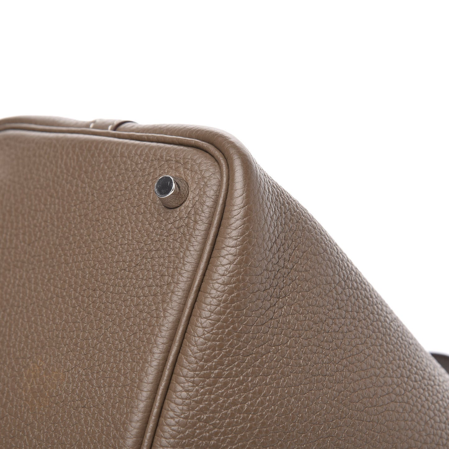 Taurillon Clemence Picotin Lock 18 PM Etoupe